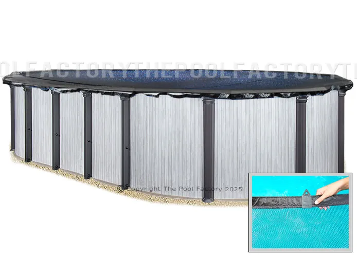 15'x24' Oval Leaf Net Cover (Swimline LEAF-NET-OVAL-15X24)