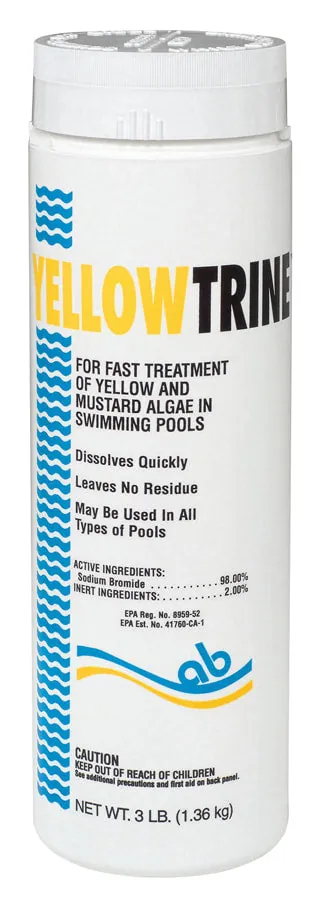 Applied Bio Yellowtrine Algaecide 3 lb Bottle (408622A)