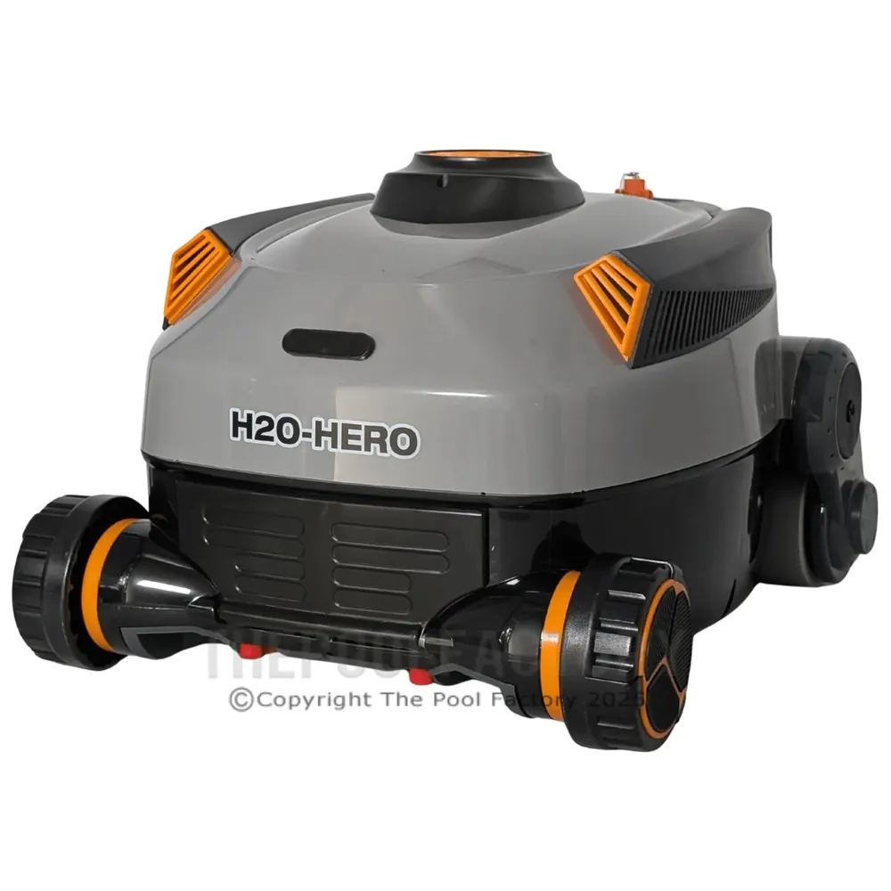 H2O HERO - Battery Powered Robotic Pool Cleaner (8Streme RKD5)