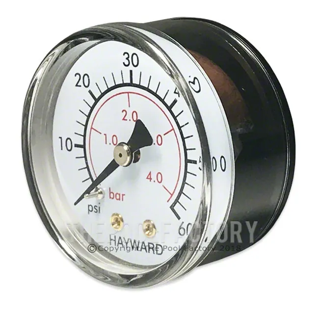 Hayward Back Mount Pressure Gauge for X-Stream Filters (Hayward ECX2709A1LT)