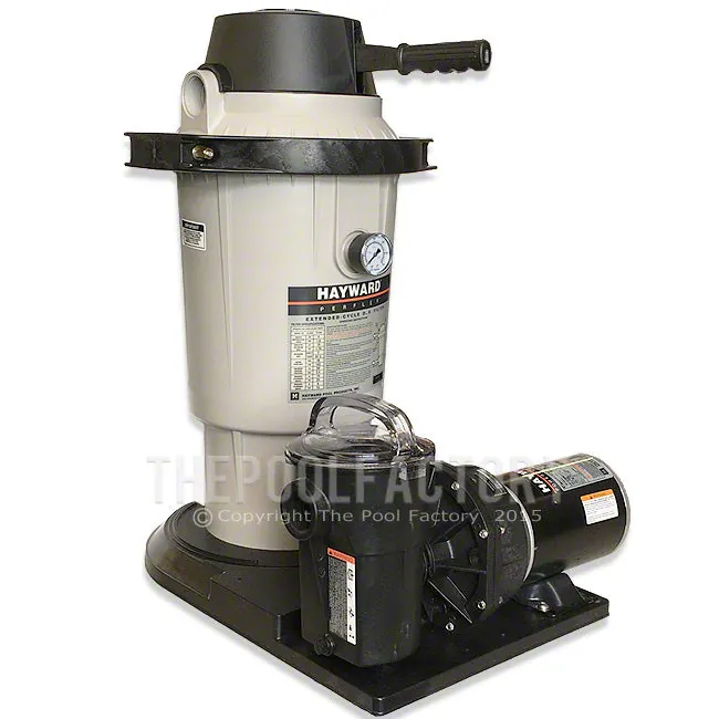 Hayward Perflex EC40 D.E. Filter System .85 HP Power-Flo Pump (Hayward EC40C80S)