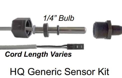 Hydro-Quip M7 Style Temp/hi-Limit Sensor 24" Generic (34-32016-HQ-K)