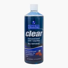 Natural Chemistry Clear Concentrated 4-in-1 Clarifier, 32 oz Bottle (13555NCM)