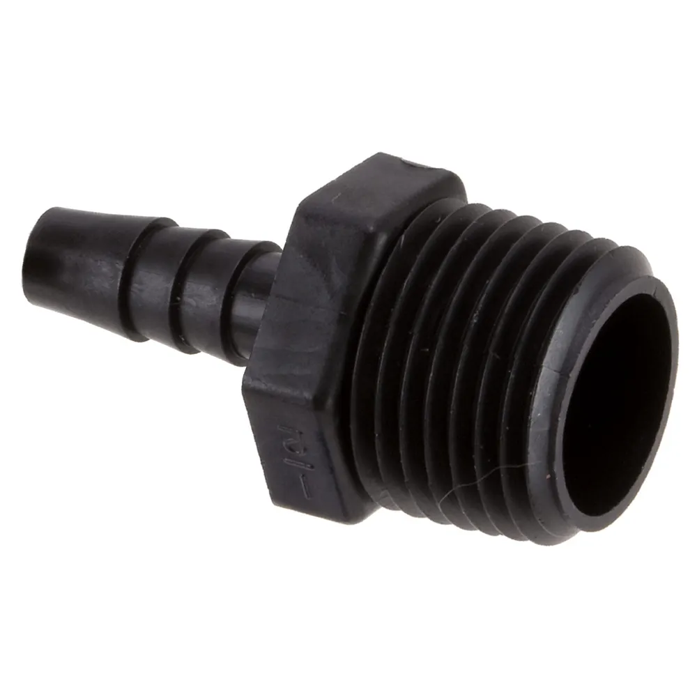 Pump Freeze Plug Tubing Adapter ½" MPT x ⅜" Barb