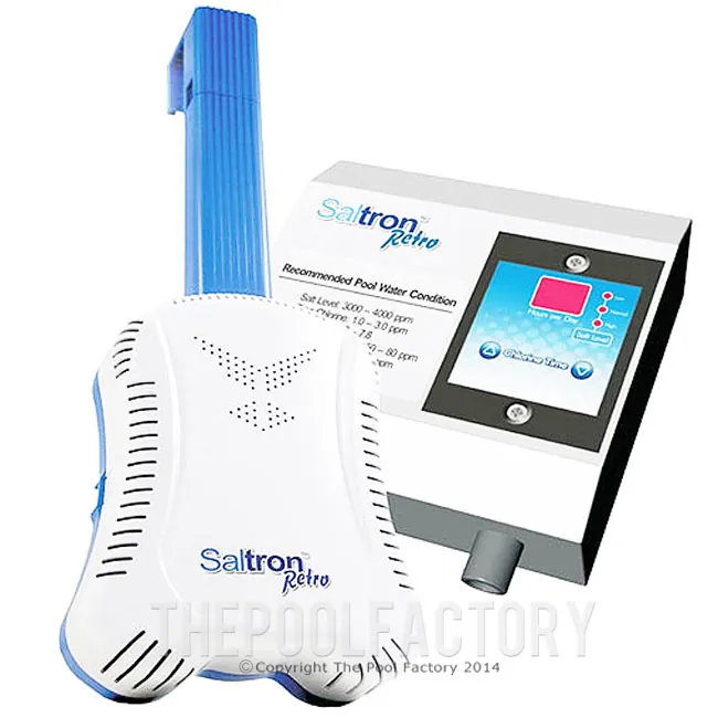 Solaxx Saltron Retro Salt Chlorine Generator System (Solaxx Pool CLG10A)