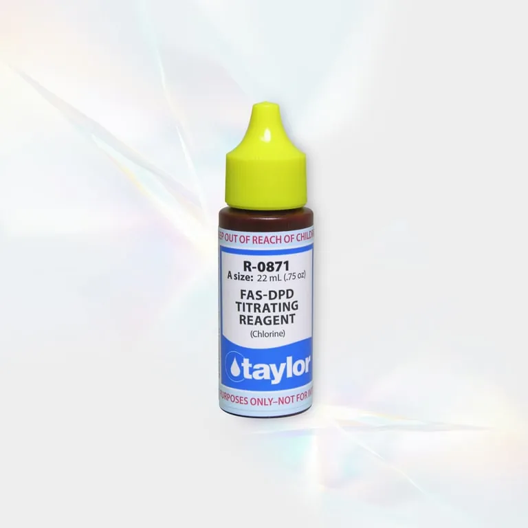 Taylor Fas-Dpd Titrating Reagent, For Chlorine, 3/4 Ounce (R-0871-A-24)