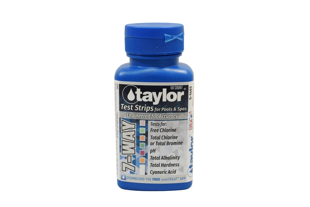 Taylor Test Strips 7-WAY - Free Chl/tota (S-1403-12)