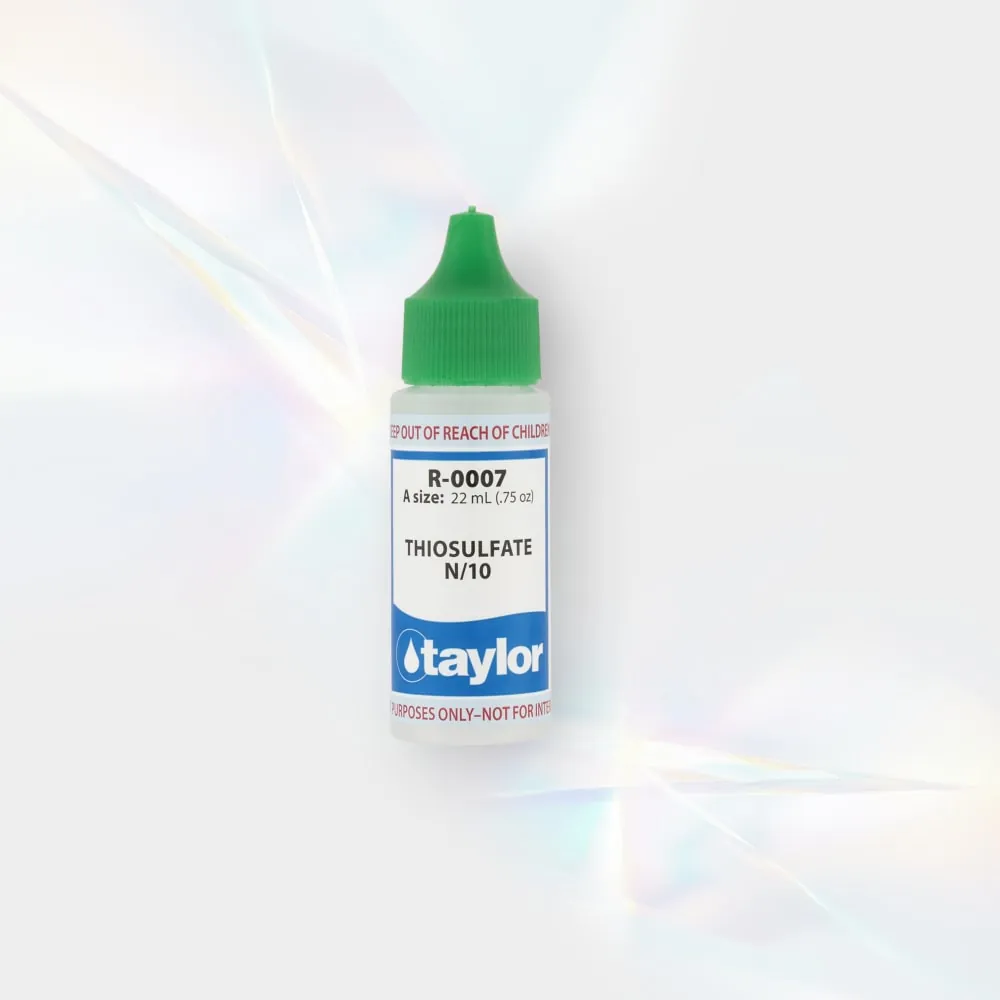 Taylor Thiosulfate N/10 .75 Oz (22ML) -K (R-0007-A-24)